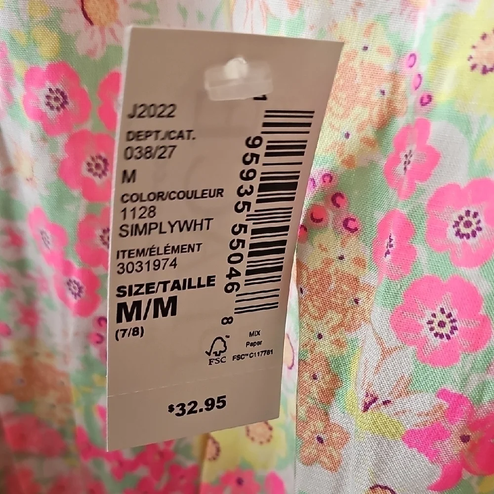 Children's Place NWT Floral Kids Dress Size 7/8